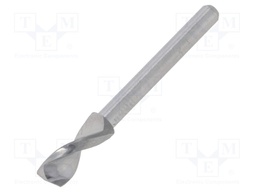 Drill bit; PCB; Ø: 4.55mm; L: 38.2mm; Working part len: 12.5mm