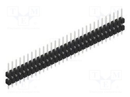 Connector: pin strips; pin header; male; PIN: 30; 2.54mm; THT; 1x30