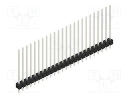 Connector: pin strips; pin header; male; PIN: 24; 2.54mm; THT; 1x24