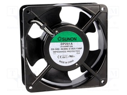 Fan: AC; axial; 230VAC; 120x120x38mm; 148(±10%)m3/h; 45dBA; 2750rpm