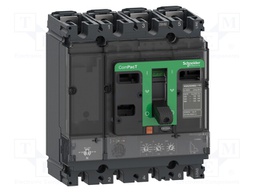 Power breaker; Poles: 4; for DIN rail mounting; Inom: 160A; IP40