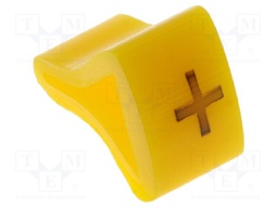 Markers for cables and wires; Label symbol: +; 10÷16mm; H: 21mm