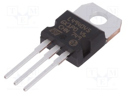 IC: voltage regulator; LDO,linear,fixed; 5V; 1.5A; TO220; THT