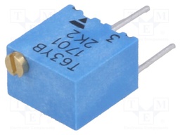Potentiometer: mounting; multiturn; 2.2kΩ; 250mW; ±10%; linear