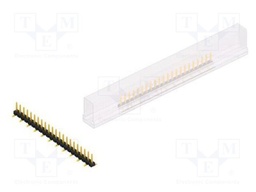 Connector: pin strips; pin header; male; PIN: 22; 2.54mm; SMT; 1x22