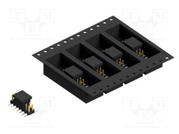 Connector: pin strips; pin header; male; PIN: 14; 2mm; SMT; 2x7; 100V
