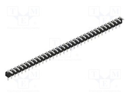 Connector: pin strips; pin header; male; PIN: 33; 2.54mm; THT; 1x33