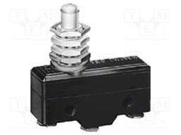 Microswitch SNAP ACTION; precise operation,with pin; SPDT; IP40