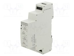 Timer; 0,05s÷100h; SPDT; 250VAC/3A; 12÷240VAC; 12÷240VDC; DIN; IP20
