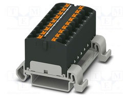 Splice terminal: rail; 32A; 800V; push-in; PA; 0.2÷6mm2; W: 55.4mm