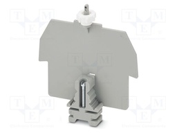 Cover profile carrier; L: 94.4mm; W: 13mm; H: 84mm; Body: grey