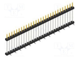 Connector: pin strips; pin header; male; PIN: 28; 2mm; SMT; 1x28