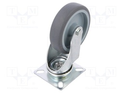 Transport wheel; Ø: 100mm; W: 27mm; H: 134mm; torsional; 90kg