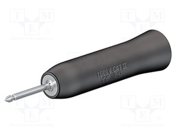 Probe: for oscilloscope; black; Conform to: CAT II 1000V; push-in