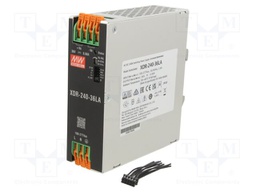 Power supply: switching; for DIN rail mounting; XDR-240