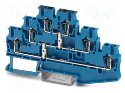 Splice terminal: rail; ST; PA; terminals: 6; W: 5.2mm; H: 99.5mm
