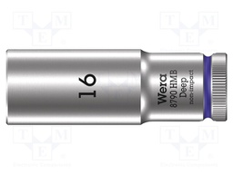 Key; hex socket,socket spanner; HEX 16mm; 3/8"; 64mm