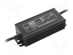 Power supply: switched-mode; LED; 75W; 32÷108VDC; 700mA; IP67; 54g