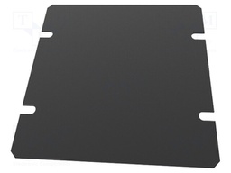 Mounting plate; steel; Series: 1441; HM-1441-6,HM-1441-6BK3
