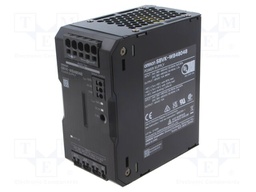 Power supply: switched-mode; 480W; 48VDC; 10A; 320÷576VAC; OUT: 1