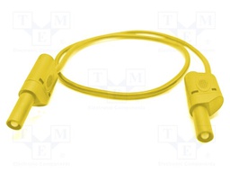 Test lead; 32A; banana plug 4mm,both sides; Urated: 1kV; Len: 2m