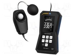 Light meter; 0÷400klx; Resol: 1lux; USB micro; -10÷50°C; IP20