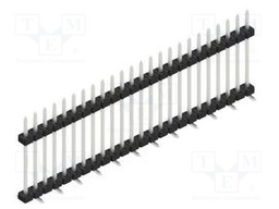 Connector: pin strips; pin header; male; PIN: 24; 2mm; SMT; 1x24