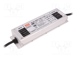 Power supply: switched-mode; LED; 192W; 12VDC; 10.8÷13.2VDC; 8÷16A