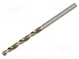 Drill bit; for metal; Ø: 3mm; 3pcs; blister; HSS SUPER
