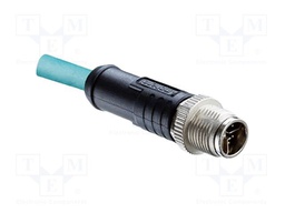 Cable: for sensors/automation; PIN: 8; M12-M12; X code-ProfiNET