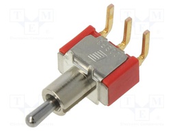 SWITCH, TOGGLE, SPDT, 5A, 120VAC, 28VDC