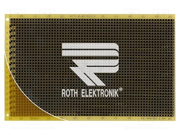 Board: universal; single sided,prototyping; W: 100mm; L: 160mm