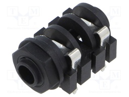Connector: Jack 6,3mm; socket; Type: mono,with on/off switch