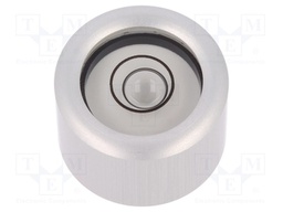 Spirit level; with smooth reference surface; 13mm; aluminium