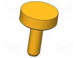 Connector; Contact plating: gold-plated; Contacts: brass; Ø: 3mm