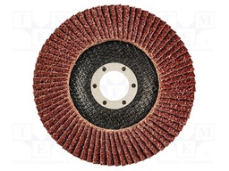 Flap grinding wheels; Ø: 125mm; Granularity: 36; 22.2mm