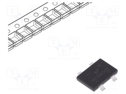 Single-phase bridge rectifier; Urmax: 200V; If: 4A; Ifsm: 120A
