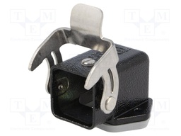 Enclosure: for HDC connectors; Han M; size 24B; with latch; IP65