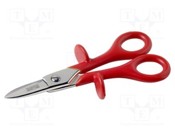 Scissors; for cables; Tool length: 150mm; Blade length: 38mm
