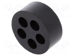 Insert for gland; with metric thread; Size: M40; IP54; Holes no: 5