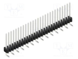 Connector: pin strips; pin header; male; PIN: 27; 1.27mm; SMT; 1x27