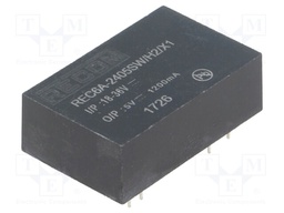 Converter: DC/DC; 6W; Uin: 18÷36V; Uout: 5VDC; Iout: 1.2A; DIP24; 13g