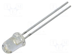 LED; 16°; 20mA; 70mW; 410÷420nm; 3÷3.8V; THT; 100÷200mcd