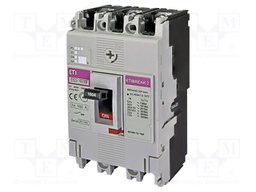 Power breaker; Poles: 3; screw type; Inom: 160A; 690VAC; IP20; MCCB