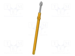 Test needle; Operational spring compression: 4mm; 5A; Ø: 1.75mm