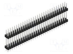 Connector: pin strips; pin header; male; PIN: 58; 2.54mm; THT; 2x29