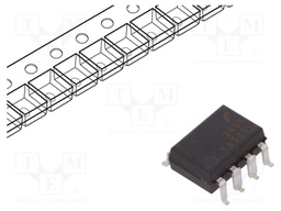 Optocoupler; SMD; Channels: 1; Out: logic; 2.5kV; 10Mbps; 5kV/μs
