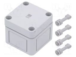 Enclosure: multipurpose; X: 65mm; Y: 65mm; Z: 57mm; PK; polycarbonate