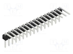 Connector: pin strips; pin header; male; PIN: 16; 2.54mm; THT; 1x16