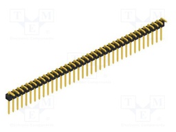 Connector: pin strips; pin header; male; PIN: 36; 2.54mm; THT; 1x36